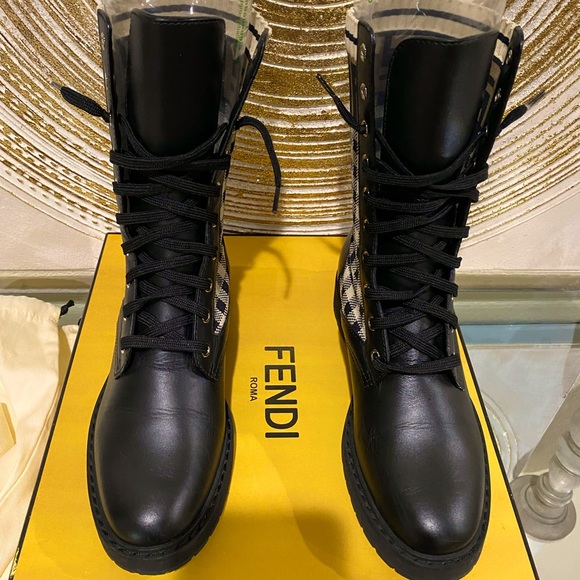 Fendi Shoes - Fendi combat boot